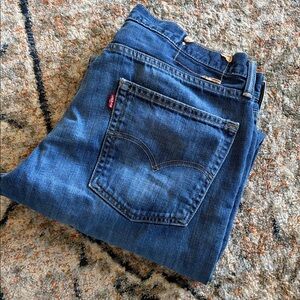 Levi’s 513 Slim Straight Jeans Men’s 36x32 Medium Wash Denim